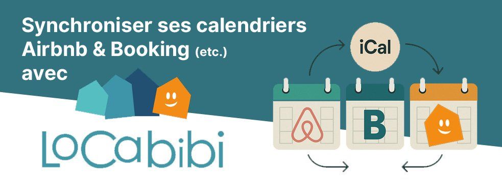 Synchroniser calendrier Airbnb Booking Locabibi